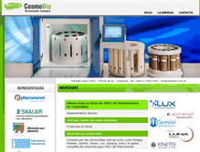 Tablet Screenshot of cosmobio.com.ar